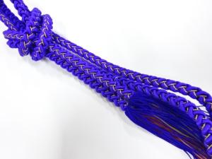 未使用品　正絹　手組帯締め